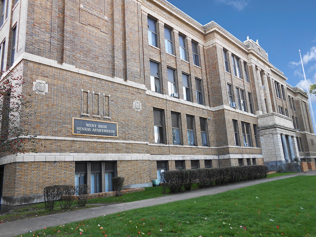 West High Building Exterior